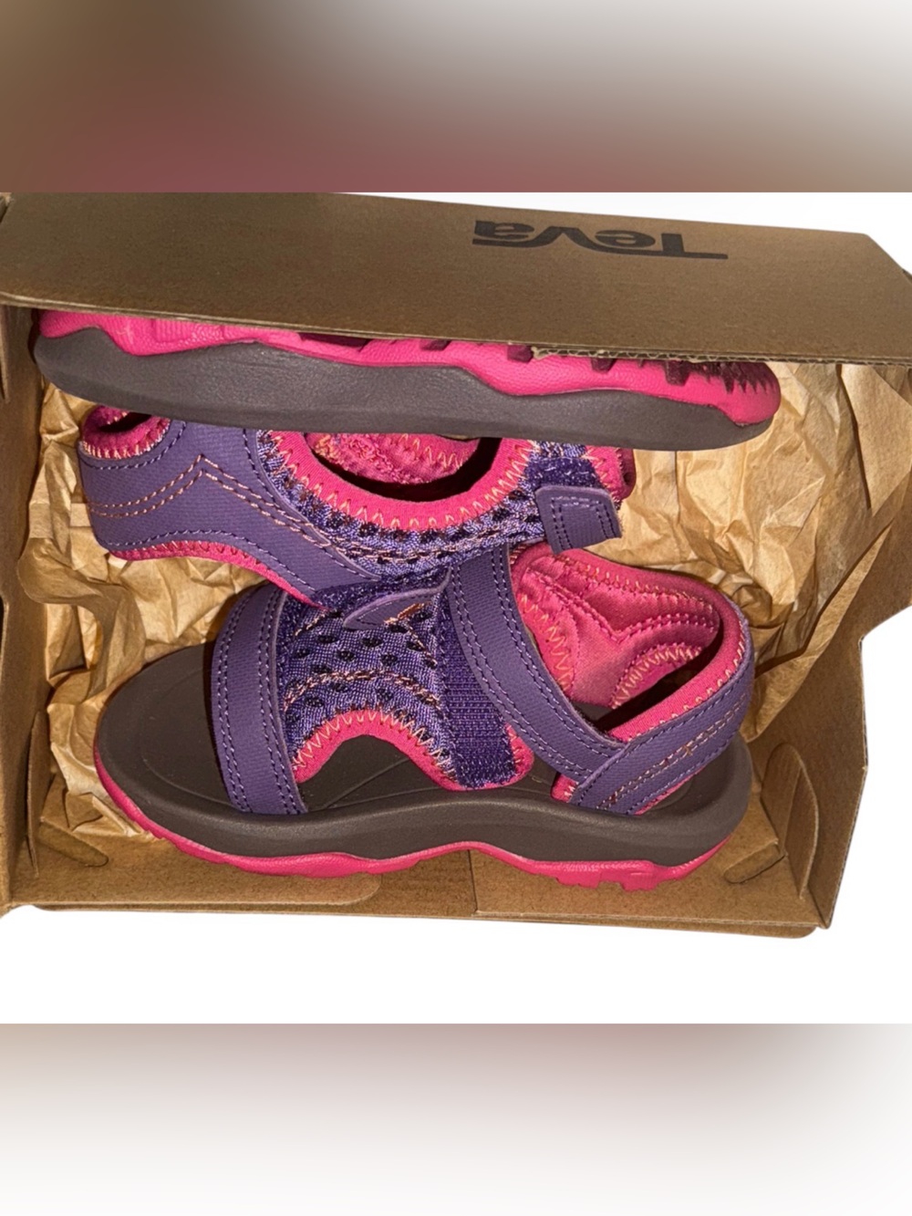 Teva Kids Purple & Pink Sport Sandals
